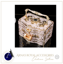 Load image into Gallery viewer, Arna's Luxury Jewellery Box Mirrored with 3 Layers (4 Colours)
