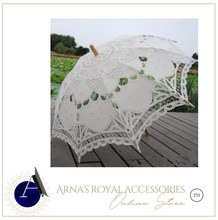 Load image into Gallery viewer, Arna Collection - Luxury Bridal Umbrella's - Lace
