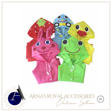 Load image into Gallery viewer, Animal Style Waterproof Kids Raincoat For Children Rain Coat Rainwear/Rainsuit Student Poncho
