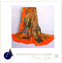 Load image into Gallery viewer, "Arna" Collection - Women's Luxury Silk Head Scarf
