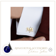 Load image into Gallery viewer, Designer Custom Designer Cufflinks for Men - Many Styles &amp; Colours
