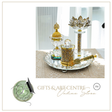 Load image into Gallery viewer, "Arna Lisa" Royal Collection - Top End Crystal Diamond Incense Burner Set
