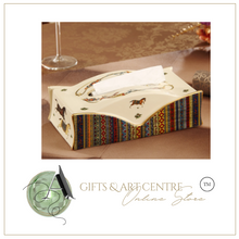 Load image into Gallery viewer, "Scottishe" Collection (Horses) - Tissue Box Deluxe
