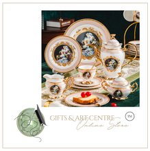Load image into Gallery viewer, "Arna Lisa" Royal Collection - Luxury Bone China Tea/Coffee Set - Gift Boxed
