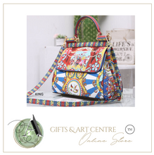 Load image into Gallery viewer, "Arna Lisa" Collection - Original Classic Print Handbag - Many Styles
