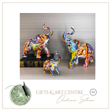 Load image into Gallery viewer, Nordic Abstract Sculpture Elephant Book Shelf Accessories x5 - Office Home &amp; Living
