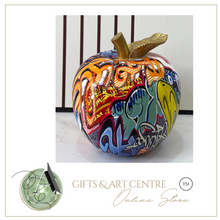 Load image into Gallery viewer, Nordic Abstract Sculpture Apple Graffiti Book Shelf Accessories x4 - Office Home &amp; Living
