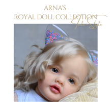 Load image into Gallery viewer, Arna Lisa Soft Talking Smart Doll - Sit/Lie/Cry/Laugh/ Call Mom and Dad
