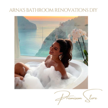 Load image into Gallery viewer, "Arna" Collection - Bathtub Faucet Antique Brass Carved Bath Shower Faucet Hot &amp; Cold Mixer Tap With Handheld Shower Floor Standing Style
