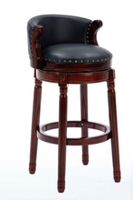 Load image into Gallery viewer, "Arna Royal Victorian Collection" Luxury Plus Furniture - Exquisite American Style Leather Bar Stools
