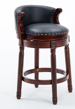 Load image into Gallery viewer, "Arna Royal Victorian Collection" Luxury Plus Furniture - Exquisite American Style Leather Bar Stools
