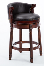 Load image into Gallery viewer, "Arna Royal Victorian Collection" Luxury Plus Furniture - Exquisite American Style Leather Bar Stools
