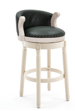 Load image into Gallery viewer, "Arna Royal Victorian Collection" Luxury Plus Furniture - Exquisite American Style Leather Bar Stools
