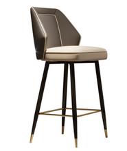 Load image into Gallery viewer, "Arna Royal Victorian Collection" Luxury Plus Furniture - Exquisite Formal Style Leather Bar Stools

