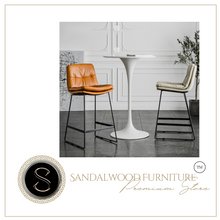 Load image into Gallery viewer, "Arna Royal Victorian Collection" Luxury Plus Furniture - Exquisite Leather Bar Stools
