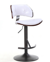 Load image into Gallery viewer, "Arna Royal Victorian Collection" Luxury Plus Furniture - Exquisite Leather Rosewood European Bar Stools
