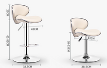 Load image into Gallery viewer, "Arna Royal Victorian Collection" Luxury Plus Furniture - Exquisite Leather European Bar Stools
