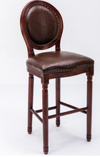 Load image into Gallery viewer, "Arna Royal Victorian Collection" Luxury Plus Furniture - Exquisite Leather American Bar Stools
