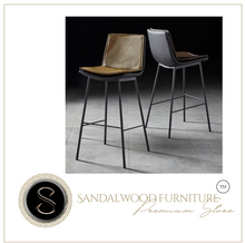 Load image into Gallery viewer, "Arna Royal Victorian Collection" Luxury Plus Furniture - Exquisite Style Leather Bar Stools
