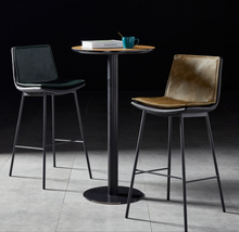 Load image into Gallery viewer, "Arna Royal Victorian Collection" Luxury Plus Furniture - Exquisite Style Leather Bar Stools
