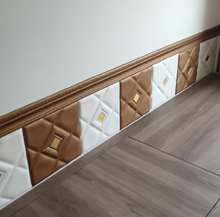 Load image into Gallery viewer, "Arna" Collections - DIY - Custom Wall 3D Wall Stickers Self Adhesive Embossed Foam Panel
