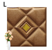 Load image into Gallery viewer, "Arna" Collections - DIY - Custom Wall 3D Wall Stickers Self Adhesive Embossed Foam Panel
