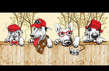 Load image into Gallery viewer, "Arna Collection" - Wall Paper -  Hand-Painted Pet Restaurant, Pet Shop, Background Wall Wallpaper - Perfect for Feature Walls 16 Square Meter
