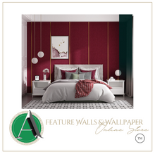 Load image into Gallery viewer, "Arna Collection" - Wall Paper - Luxury Self-Adhesive Wall Cloth New Linen Textured (Many Colours)
