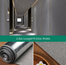 Load image into Gallery viewer, "Arna Collection" - Wall Paper - Luxury Self-Adhesive Wall Cloth New Linen Textured (Many Colours)

