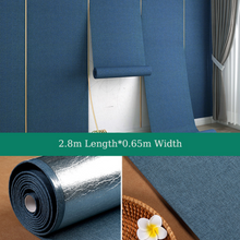 Load image into Gallery viewer, "Arna Collection" - Wall Paper - Luxury Self-Adhesive Wall Cloth New Linen Textured (Many Colours)
