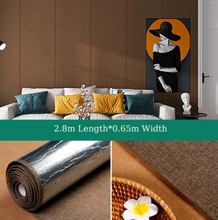 Load image into Gallery viewer, "Arna Collection" - Wall Paper - Luxury Self-Adhesive Wall Cloth New Linen Textured (Many Colours)
