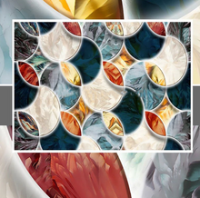 Load image into Gallery viewer, "Arna Collection" - Feature Wall - 3D luxury Abstract Wall Sticker Removable - 12 Square Meters (Many Sizes)
