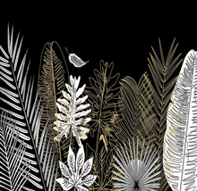 Load image into Gallery viewer, "Arna Collection" - Feature Wall - Modern Nordic Leaves Wall Sticker Removable - 10 Square Meters (Many Sizes)

