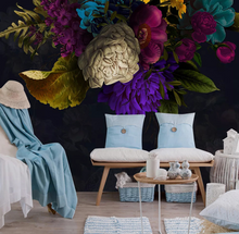 Load image into Gallery viewer, "Arna Collection" - Feature Wall - 3D Retro Flower Painting Sticker Removable - 4 Square Meters (Many Sizes)
