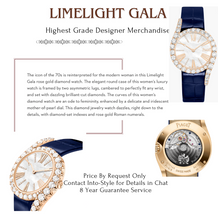 Load image into Gallery viewer, LimeLight Gala Elite Watch PIAGET Gold Diamond Blue
