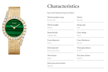 Load image into Gallery viewer, LimeLight Gala Elite Watch PIAGET Green Gold

