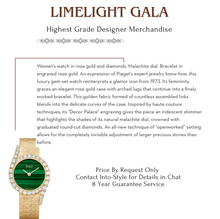 Load image into Gallery viewer, LimeLight Gala Elite Watch PIAGET Green Gold
