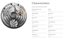 Load image into Gallery viewer, LimeLight Gala Elite Watch PIAGET Gold Diamond
