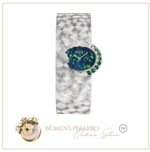 Load image into Gallery viewer, LimeLight Elite Watch PIAGET Silver Emerald
