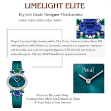 Load image into Gallery viewer, Treasures Elite Watch PIAGET Emerald
