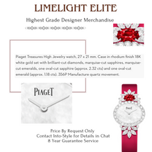 Load image into Gallery viewer, Treasures Elite Watch PIAGET Ruby Diamond
