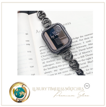 Load image into Gallery viewer, Elegant Smart Watch Diamond Straps - Slim &amp; Stylish - Many Sizes &amp; Colours
