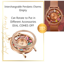 Load image into Gallery viewer, Luxury Stylish Paris Quartz Watches  (Interchangeable Pendants)
