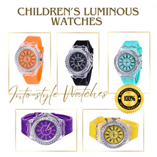 Load image into Gallery viewer, Children's Luminous Quartz Watches
