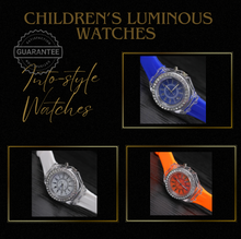 Load image into Gallery viewer, Children's Luminous Quartz Watches
