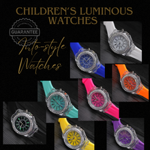 Load image into Gallery viewer, Children's Luminous Quartz Watches
