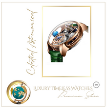 Load image into Gallery viewer, Transparent Celestial Astronomical Watch
