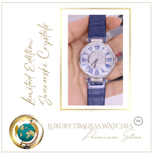 Load image into Gallery viewer, Limited Edition - Swarovski Crystal Silver Blue
