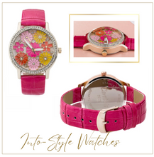 Load image into Gallery viewer, Limited Edition - Swarovski Crystal Floral Pink
