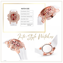 Load image into Gallery viewer, Limited Edition - Arna's Diamond Chronograph Baguette White Silver
